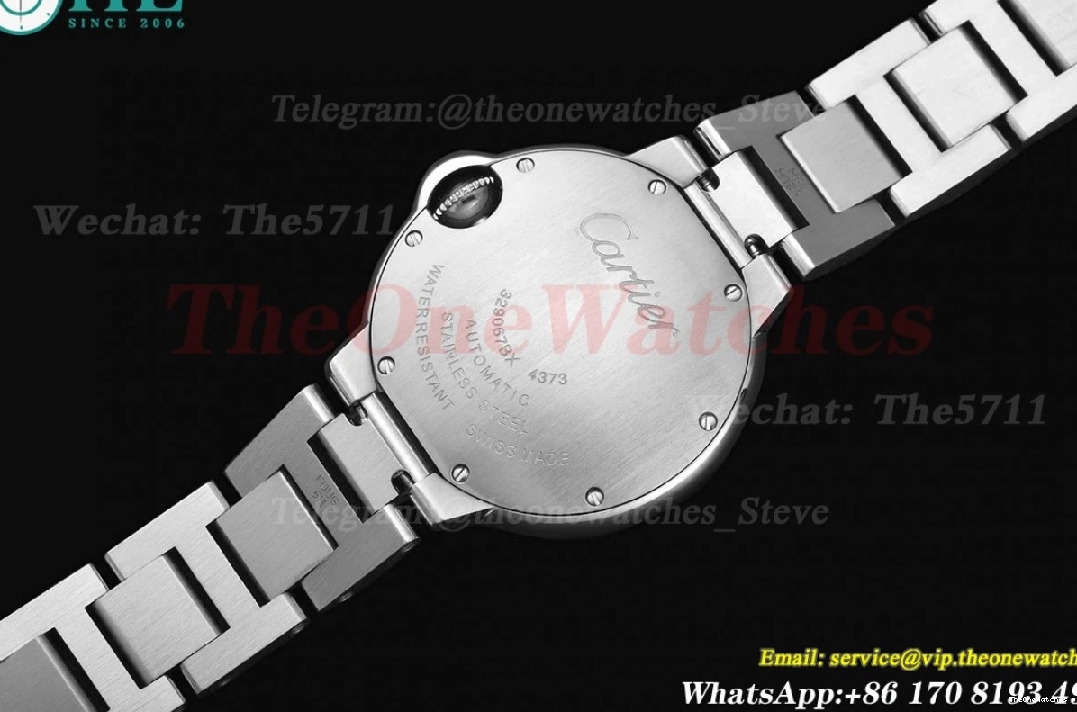 NH05 SS 33mm Dial GDF Bleu Ballon SS Red De Cartier 1207